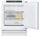 NEFF N 50 GU7212FE0G Integrated Undercounter Freezer - Fixed Hinge, White