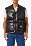 AXEL ARIGATO Gilet Techno Down Vest In Recycled Nylon Black Small