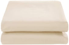 De Witte Lietaer Bumblebee Drap Housse, Coton, Sable Beige, 160 x 200 x 40 cm