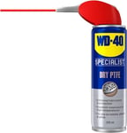 WD-40 Specialist Dry PTFE Lubricant Spray 250ml Can- Ideal for Long Lasting Protection & Lubrication on Metal, Plastic & Rubber Surfaces