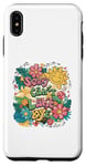 Coque pour iPhone XS Max Sorry Can't Lake Bye - Chanson florale Funny Groovy Sunny Summer