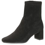 Bottines Caprice  Boots Stretch Talon Noir