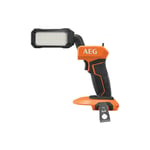 AEG - Lampe d'inspection led 18V - tête pivotante - 800 lumens - sans batterie ni chargeur - BSL18-1 - Noir et orange