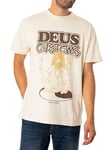 Deus Ex MachinaEmphatic Wave T-Shirt - Dirty White