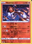 Carte Pokémon 25/189 Heatran - Reverse Eb03 - Epée Et Bouclier - Ténèbres Embrasées Neuf Fr