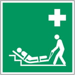 BRADY ISO Safety Sign - Evacuation