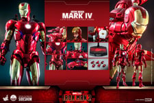 Marvel Iron Man Mark IV Quarter Scale action figure Hot Toys Sideshow 1/4 QS020