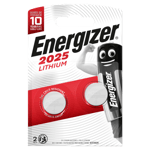 Energizer Lithium Miniature CR2025 2 pack