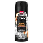 Lynx Fine Fragrance Collection Black Vanilla Premium Deodorant Bodyspray 150 ml