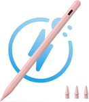 Stylet Tactile 5ème Génération Pour Apple Pen 2018 A 2023 Stylet Ipad Avec Rejection De La Paume Stylo Ipad Avec Fonction De Détection D'inclinaison(Pink)