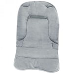 MONSIEUR BÉBÉ ® COUSSIN DE CONFORT GRIS PERLE POUR CHAISE HAUTE BÉBÉ GAMME