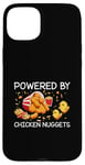 Coque pour iPhone 15 Plus Funny I Love Chicken Nuggets, joli jeu de mots sur le poulet