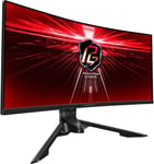 PG34WQ15R3A Moniteur de Jeu incurvé 34"", WQHD, 165 Hz, 1 MS, antenne WiFi, Mini OLED