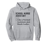 Thank You Appreciation Day School nurse assistant Pullover Hoodie