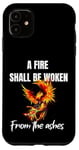 Coque pour iPhone 11 Phoenix Rising Citation Rise from the Ashes Rebirth Symbol