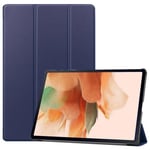 Samsung Tab S7 FE    Tri-Fold PU Case    Navy