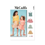 McCall's 8373 - Topp, Bluse & Skjørt CCE (3-4-5-6)