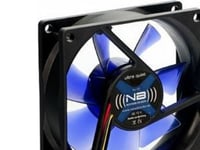 Noiseblocker Blacksilentfan X2, Fan, 8 Cm, 1800 Rpm, 18 Db, 45 M³/H, Svart