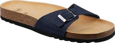 Scholl Homme Simon Sandale, Navy Blue, 43 EU