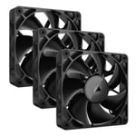 CORSAIR RX Series iCUE LINK RX120 Case Fan 120mm Black Tripe Pack With Hub