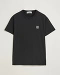 Stone Island Organic Cotton Fissato Effect T-Shirt Black