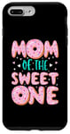 Coque pour iPhone 7 Plus/8 Plus Mom of The Sweet One 1st Birthday Family Matching Donut gift