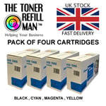 4 X Compatible Toner Cartridges Replaces HP 117A W2070A, W2071A, W2072A, W2073A 