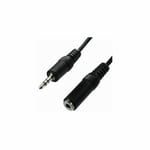 Câble Audio Jack [3,5 mm] 3GO CA104 Noir 3 m