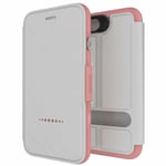 Gear4 Apple Iphone 7 & 8 Oxford Flip Wallet Case Silver White Pink Cover