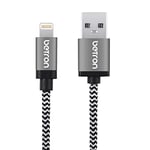 Betron iPhone Charger Cable Nylon Braided Charger USB Fast Charging Lightning Cable for iPhone 13 12 11 Pro Max X 8 7 6s 6 SE 5 iPad iPod