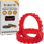 Vacuum Robot Tires iRobot Roomba 2-Pack Red Series 500/600/700/800/900/E5/E6/I7