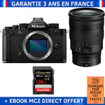 Nikon Zf + 24-70mm f/2.8 S + 1 SanDisk 128GB Extreme PRO UHS-II SDXC 300 MB/s + Ebook '20 Techniques pour Réussir vos Photos' - Appareil Photo Hybride