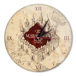 ERT GROUP Wall Clock, Harry Potter 073 Beige, One Size