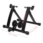 Resistance Indoor Bicycle Bike Trainer Exercise Stand Black Front Wheel Mount