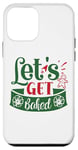 Coque pour iPhone 12 mini Let's get baked Christmas Baker Funny Christmas Baking Men Women