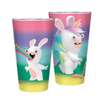 ABYSTYLE - LAPINS CRETINS Verre XXL Arc en ciel