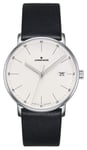 Junghans 41/4884.00 FORM Quartz black leather Watch