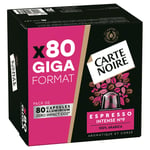 Café Capsules Compatibles Nespresso Espresso Intense °9 Carte Noire - La Boite De 80 Capsules