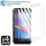 Film De Protection En Verre Flexible Pour Smartphone Itel A14 Max [Pack X4]