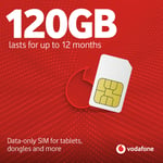 Vodafone 120GB Pay As You Go Data Only Sim Card