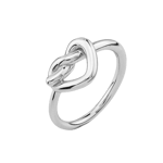 Bottega Boccadamo Ring Heart knot Silver