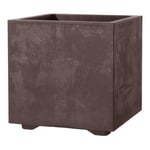 Deroma Vase Cube Millennium 49 CM Brownst