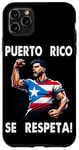 Coque pour iPhone 11 Pro Max Puerto Rico Se Respeta Poing de protestation solide Drapeau Boricua