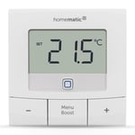 Homematic IP Thermostat Mural - Base, la maison connectée, pour Adapter la température aux besoins de chacun, 154666A0 Blanc