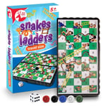 Mini Magnetic Snakes and Ladders Board Game | Kids Travel Traditional Classic