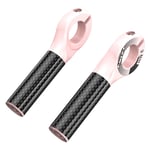 1 Pair Carbon Fiber Bicycle Bar ends MTB Mountain Bike Handlebar Equipment