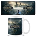 Pyramid International Harry Potter Mug (Hogwarts Legacy Design) 315ml Coffee Mug, Harry Potter Gifts for Women, Harry Potter Gifts for Men - Official Merchandise, White