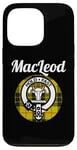 Coque pour iPhone 13 Pro MacLeod Clan écossais avec blason