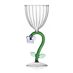 Ichendorf Milan Verre Optique Fleur Lilas | Collection Botanica | 28 cl | Verre borosilicate | Fait à la main