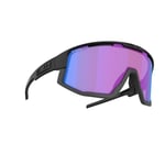 Bliz Fusion - Lunettes de soleil Matt Black Violet W Blue Multi Cat 2